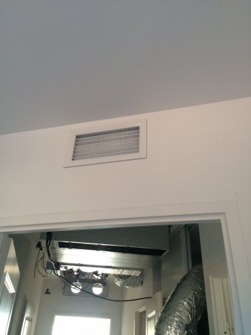 grille de soufflage   esthetique gainable chambre